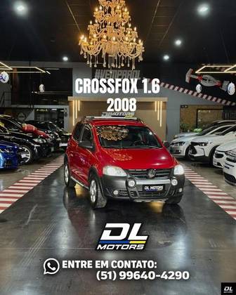 VOLKSWAGEN CROSSFOX 1.6 MI FLEX 8V 4P MANUAL VOLKSWAGEN CROSSFOX 1.6 MI FLEX 8V 4P MANUAL